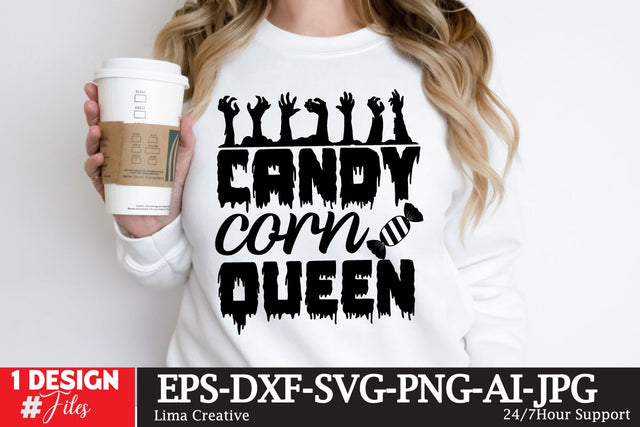 Candy Corn Queen SVG Cute File SVG Insomnia Std 