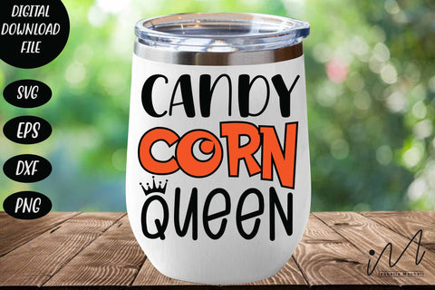 Candy corn queen svg, Halloween Queen svg, Batty candy Svg SVG Isabella Machell 