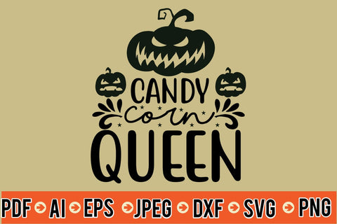 Candy Corn Queen SVG SVG MStudio 