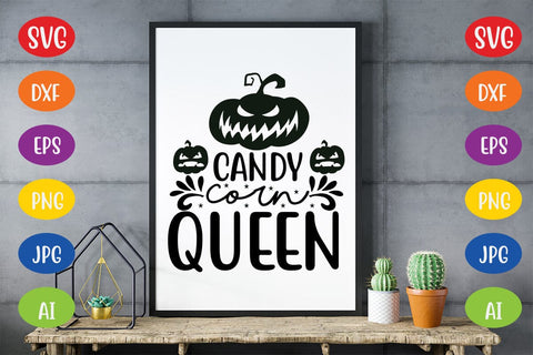 Candy Corn Queen SVG SVG MStudio 