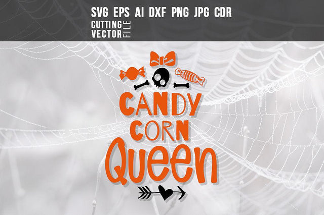 Candy corn Queen SVG SVG VectorSVGdesign 