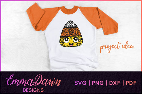Candy Corn SVG, Cute Candy Corn SVG SVG Emma Dawn Designs 