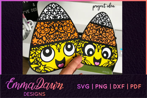 Candy Corn SVG, Cute Candy Corn SVG SVG Emma Dawn Designs 