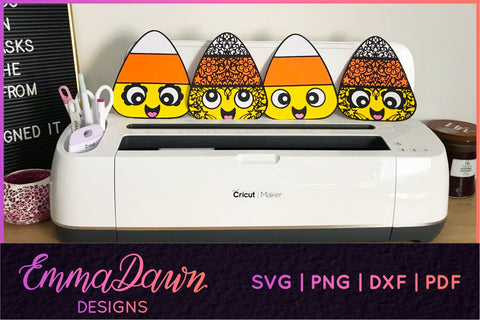 Candy Corn SVG, Cute Candy Corn SVG SVG Emma Dawn Designs 