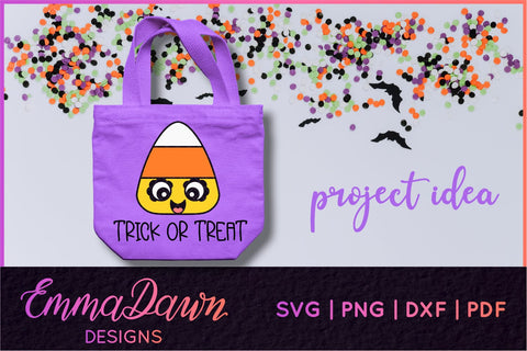 Candy Corn SVG, Cute Candy Corn SVG SVG Emma Dawn Designs 