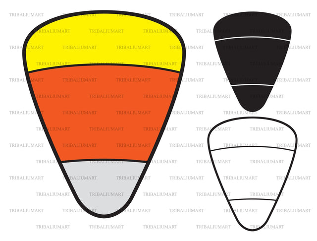 Candy corn SVG TribaliumArtSF 