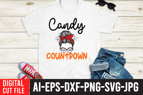 Candy Countdown SVG Design SVG BlackCatsMedia 