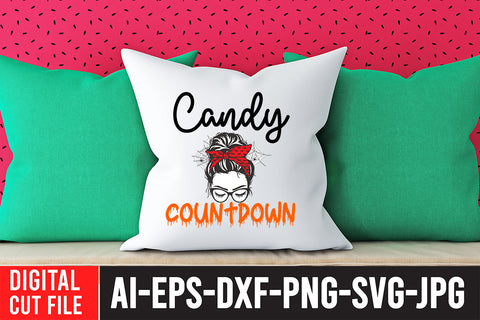 Candy Countdown SVG Design SVG BlackCatsMedia 