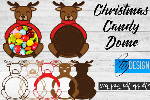 Candy Dome SVG | Candy Holders SVG | Treat Box SVG SVG Fly Design 