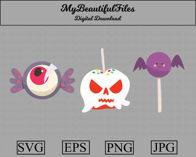 candy - halloween SVG MyBeautifulFiles 