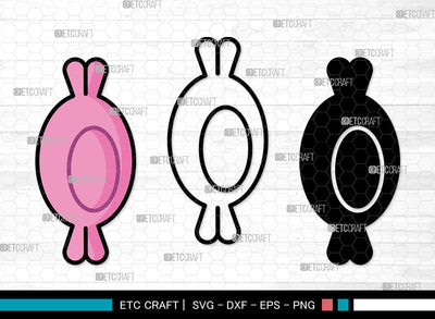 Candy Icons Color, Candy Svg, Lollipop Svg, Sweet Sugar, Chocolate, Candy Bundle, Icon Bundle, Svg Cut File, Dxf, Eps, Png, SVG ETC Craft 