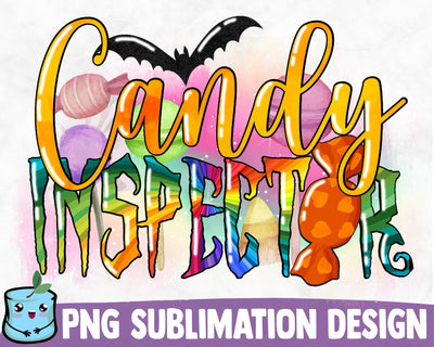 Candy Inspector Sublimation Design SVG MintyMarshmallows 