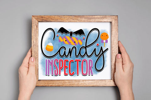 Candy inspector Sublimation PNG, Sublimation Halloween Design Sublimation Regulrcrative 