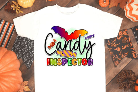 Candy inspector Sublimation PNG, Sublimation Halloween Design Sublimation Regulrcrative 