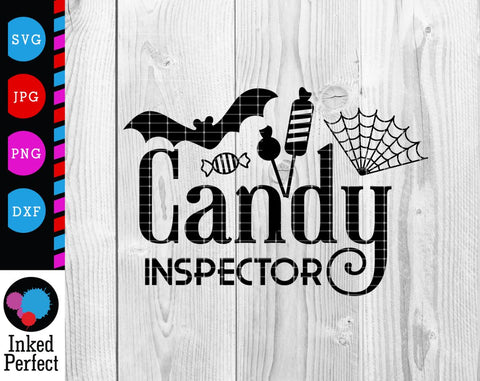 Candy Inspector SVG Inked Perfect 
