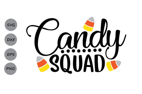 Candy Squad| Halloween SVG Cutting Files SVG CosmosFineArt 