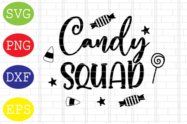 Candy Squad Svg, Spooky Svg, Cauldron Svg, Halloween Svg, Witch Svg, Ghost Svg, Png, Eps, Dxf Files SVG DigitalSvgFiles 