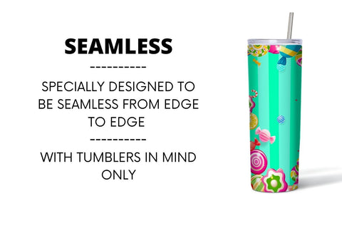 Candy Tumbler Sublimation Sublimation SvgOcean 