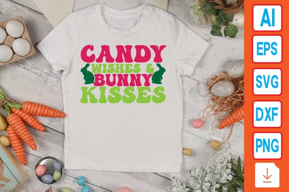 Candy Wishes & Bunny Kisses SVG Craftlabsvg24 