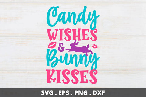 Candy wishes & bunny kisses SVG Designangry 