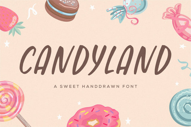 Candyland Font Font Balpirick 