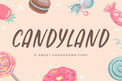 Candyland Font Font Balpirick 