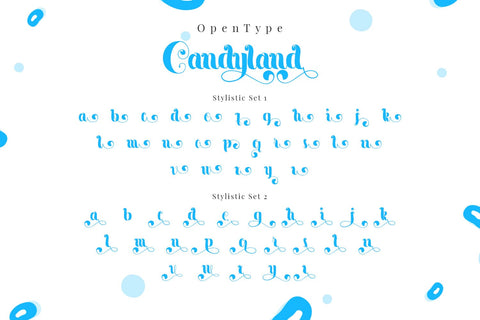 Candyland Font yumnatype 