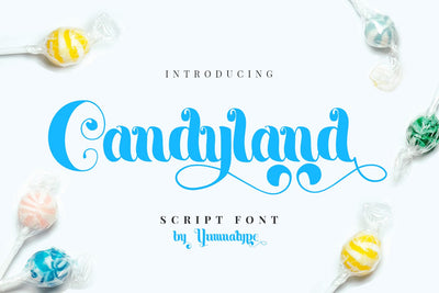 Candyland Font yumnatype 