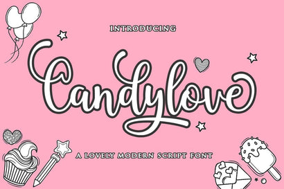 Candylove Font Attract Studio 