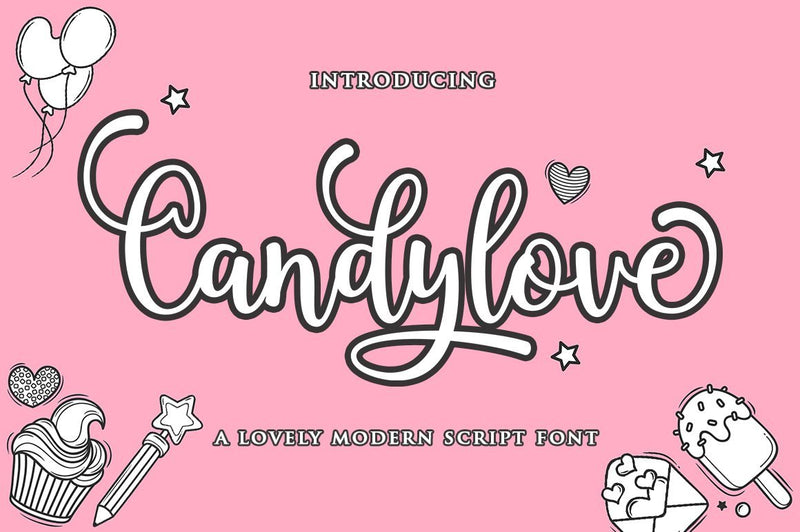 Candylove Font Attract Studio 