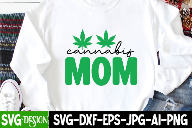 Cannabis Mom SVG Cut File , Cannabis SVG Cut File SVG BlackCatsMedia 