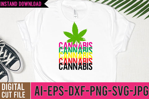 Cannabis SVG Cut File SVG BlackCatsMedia 