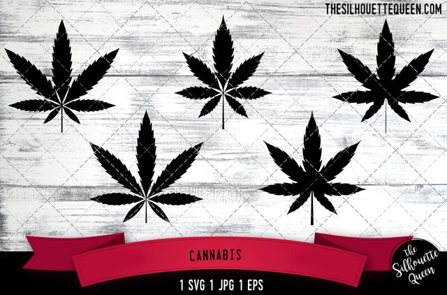 Cannabis SVG File, SVG Bundle File-Cut File-Vector Clip Art for Commercial & Personal Use-Download-Cricut,Cameo,Explore,SCAL,Silhouette SVG Loveleen Kaur 