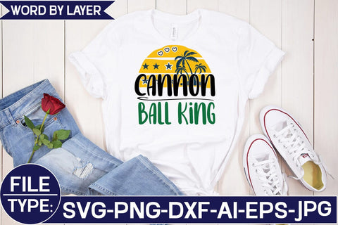 Cannon Ball King SVG Cut File SVG Studio Innate 