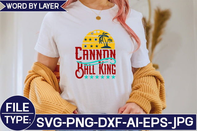 Cannon Ball King SVG Cut File SVG Studio Innate 