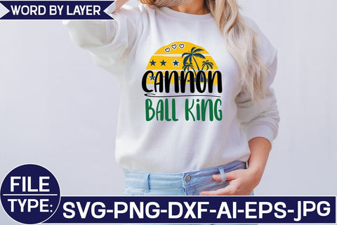 Cannon Ball King SVG Cut File SVG Studio Innate 