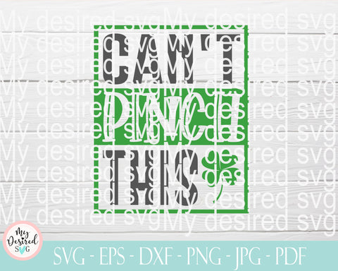 Can't Pinch This SVG, St Patricks Day svg, Kid's Design, Funny Saying, St. Patrick's Day, St Patricks day sign svg, Silhouette or Cricut SVG MyDesiredSVG 