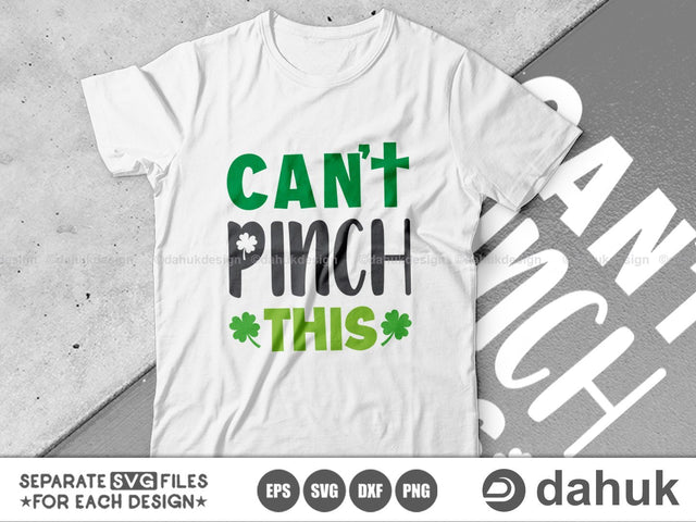 Can't Pinch This SVG, St. Patrick's Day svg, Saint patrick's Day Designs, Unicorn svg, Shamrock svg SVG dahukdesign 