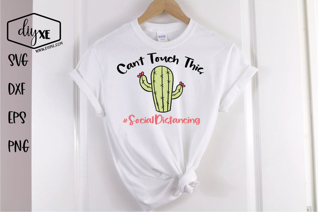 Can't Touch This - A Social Distancing SVG Cut File SVG DIYxe Designs 