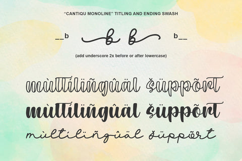 Cantiqu Font Abo Daniel Studio 