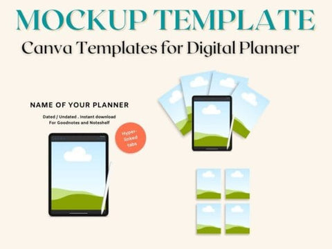 Canva Listing Template Mockup Mock Up Photo Proper Mockup 