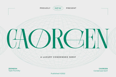 Caorgen Font Zeenesia Std 