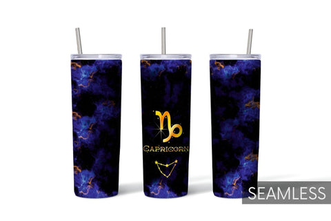 Capricorn Tumbler Sublimation Sublimation SvgOcean 