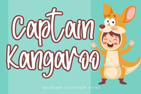 Captain Kangaroo Font Letterara 