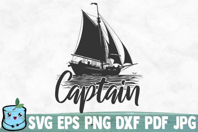 Captain SVG MintyMarshmallows 