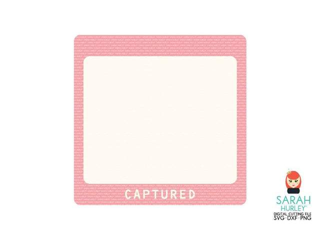 Captured Slide Frame SVG Sarah Hurley 