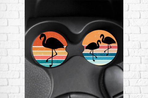 Car coaster sublimation design | Tropical keychain design Sublimation Svetana Studio 