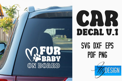 Car Decal | Car Decals SVG | Funny Quotes SVG v.1 SVG Fly Design 