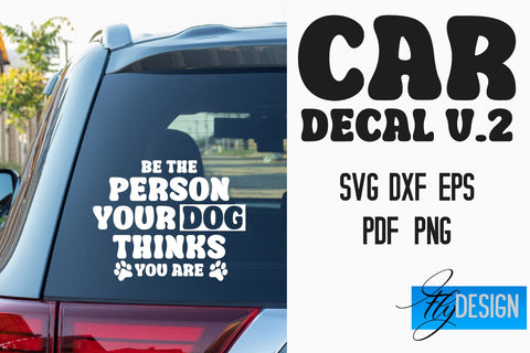 Car Decal SVG | Funny Quotes SVG v.2 SVG Fly Design 