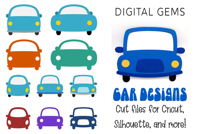 Car designs SVG Digital Gems 